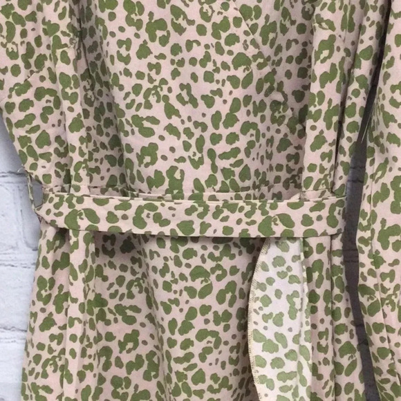 Misguided Maternity Chetah Print Dress with Tie size 6 - Picture 5 of 9